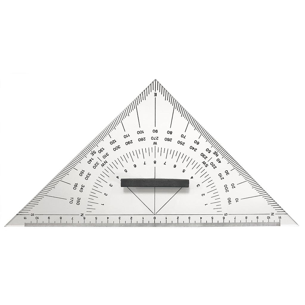 Kursdreieck mit Griff