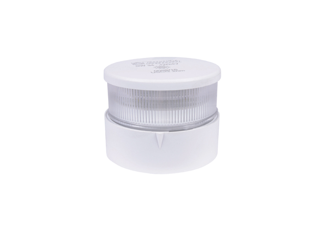 Aqua Signal Serie 34 LED Anker Laterne 12/24V Gehäuse weiß