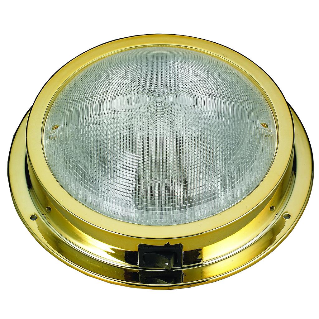 Messing LED-Deckenleuchte