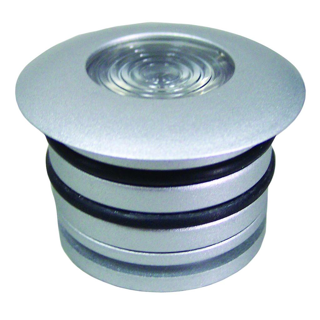 LED-Plafondverlichting (mini)  Aluminium Gehäuse  Einbau  8-30V/3 1W