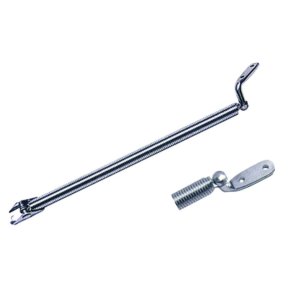 NIRO Lukenhalter mit Feder  Ø14 4mm  L=270mm