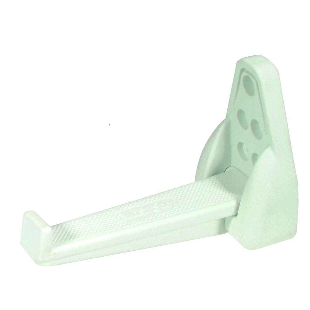 Klappbare Kunststoff-Fußstützen Mast Step  max. 140kg  weiß