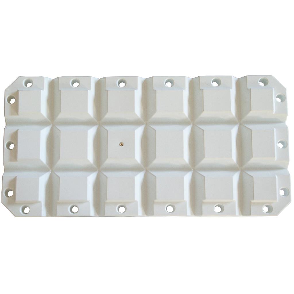 Multifender  600x300x80mm  3 0kg  Weiss