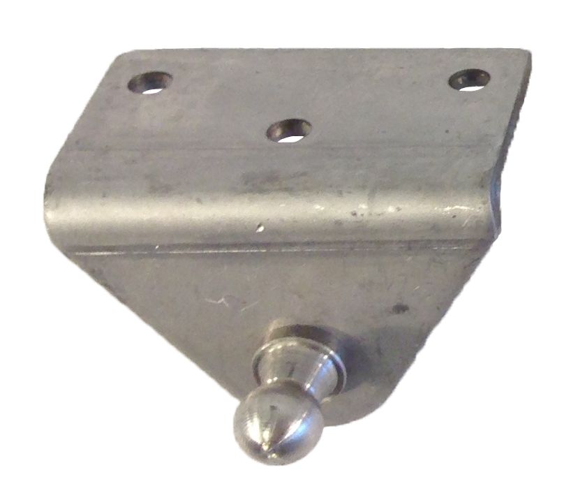 Sierra Nautalift  NIRO 90° Bügel mit 10mm-Kugelanschluß  breite 2 ( 51mm )  Basishöhe 12 7mm ( Pro Paar )"