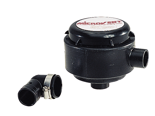 Microvent Kompletter Filter, einschl. Filterelement Anschlüsse: 38mm