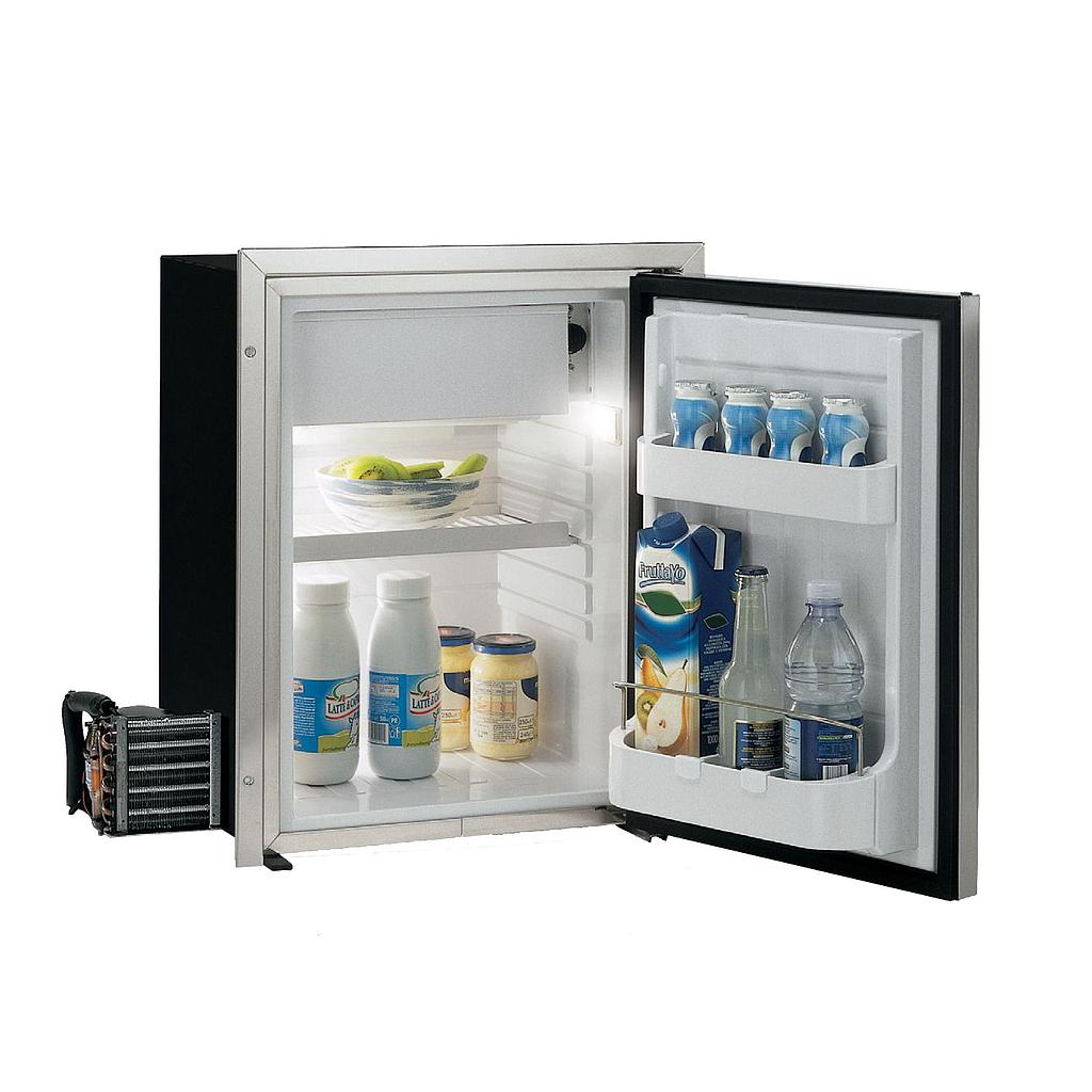 NIRO Einbaukühlschrank Sea Steel" Modell "C42LX"  40l ( Gefrierfach 3 6l )  12 / 24V  17 0kg  Leistung 31W/h  externem Kompressor"