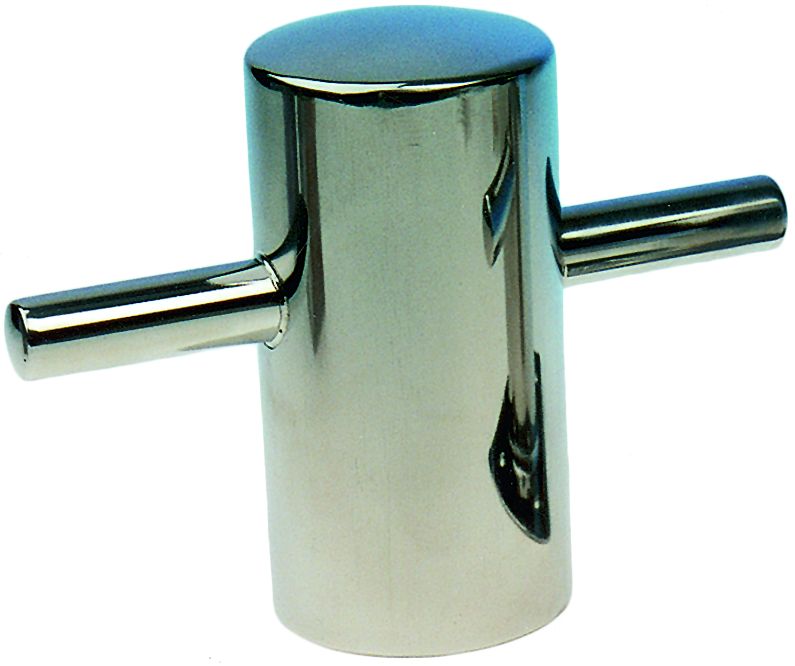 NIRO Poller Bolzenmontage M10  Ø60mm  H=120mm