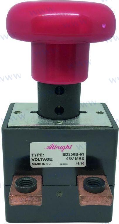 NOTSTOPSCHALTER 24V 150A