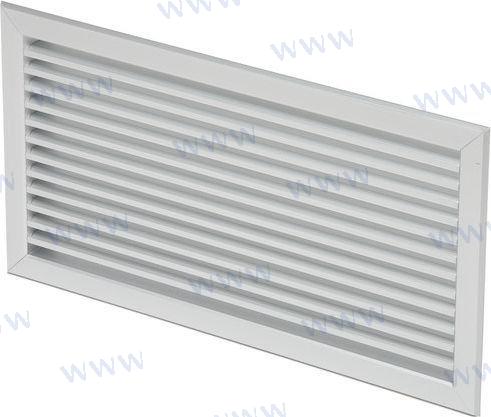 REJILLA SALIDA ALUMINIO ORIENTABLE 175X3