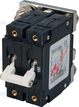 MAGNETSCHUTZSCHALTER "C" 2POLE 150A WEIS