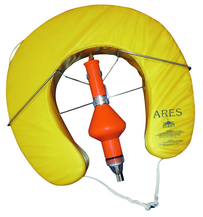 Reddingboei Hoefijzer geel ""ARES""