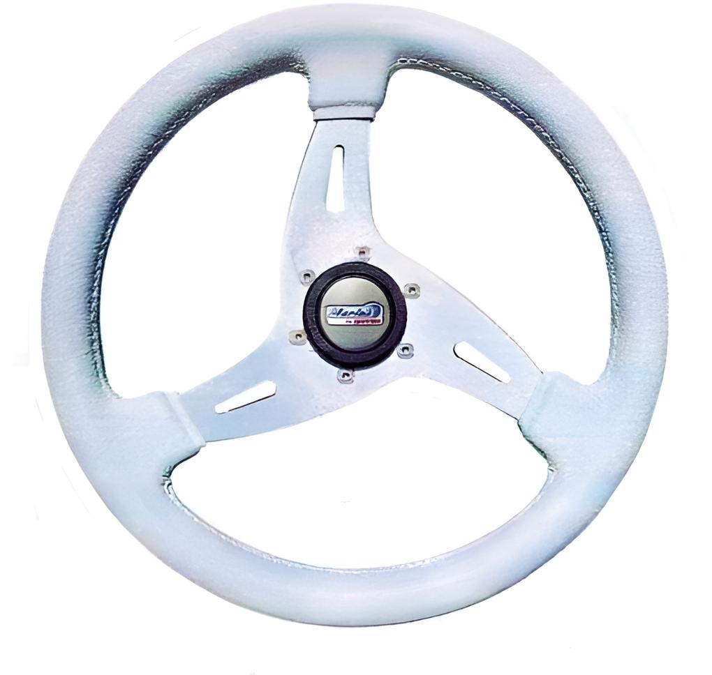 350 mm Goldenship Steuerrad / Bootslenkrad Vortice Weiss