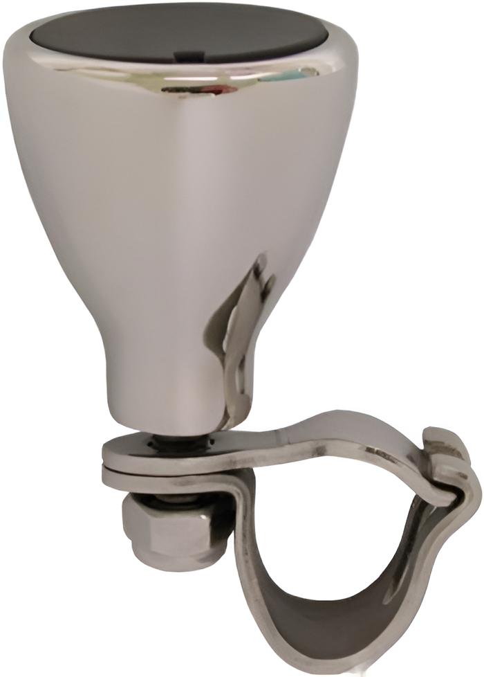 Knauf für Lenkrad Edelstahl/Kunstoff GS41191