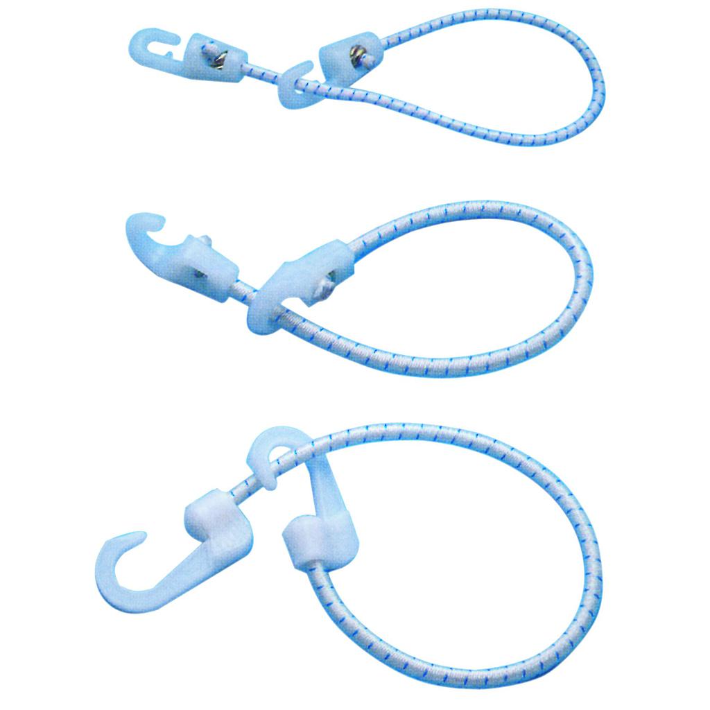 Segelzeising mit Kunststoff Haken  L=300mm  Ø4mm