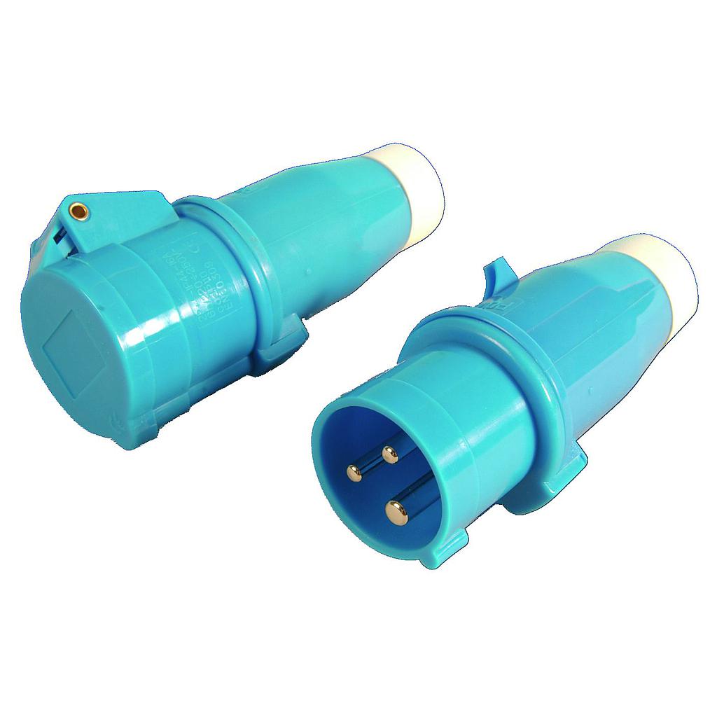 Euro Stecker 3-polig  weiblich  230V