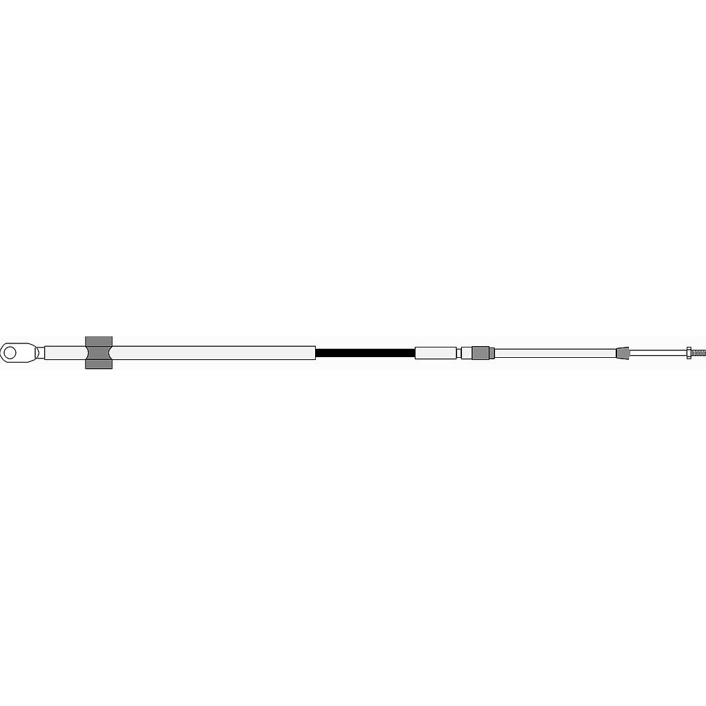 Mercury/Mariner bis 50 PS Fernbedienzug 16 Fuss / 488 cm Länge