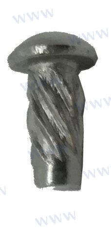 RIVET  SEMICIRCLE 2X5