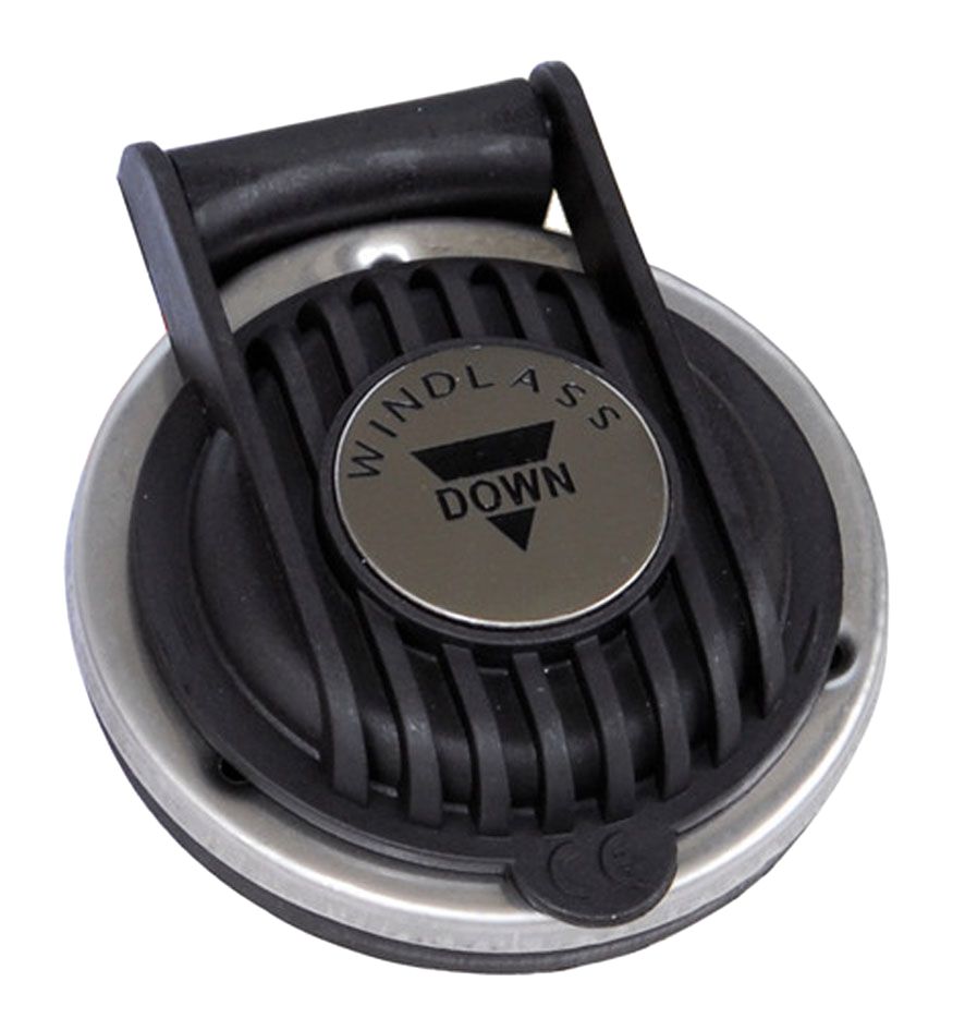 Voetschakelaar (set) zwart voor ankerlier up & down