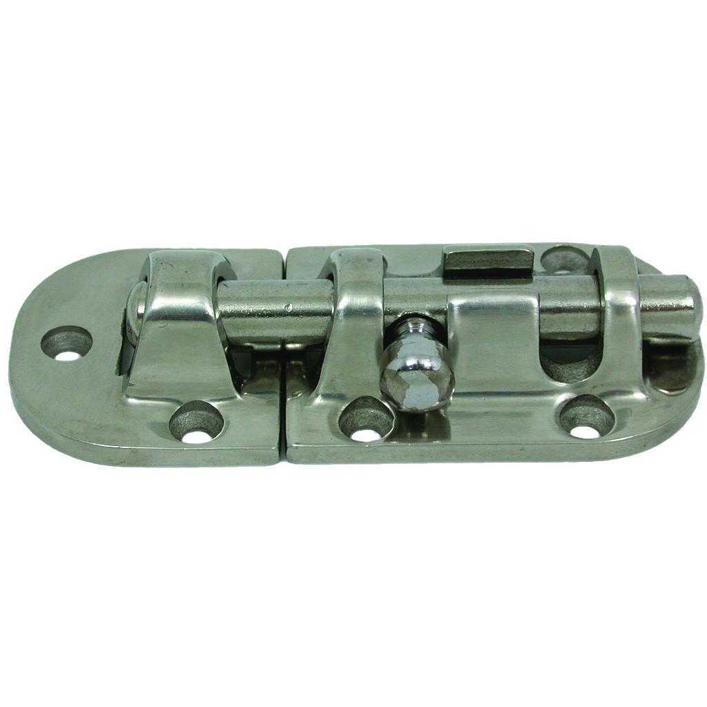 NIRO Vorschieberiegel  A=90mm  B=38mm  C=36mm  D=17mm