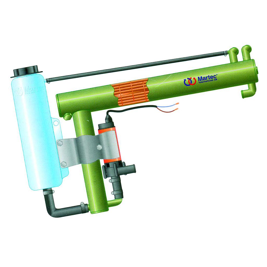 Warmtewisselaar voor Yanmar 2 GM  (901-1114)