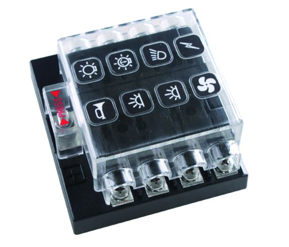 kompleete Sicherung Halter  8 Verbindungen