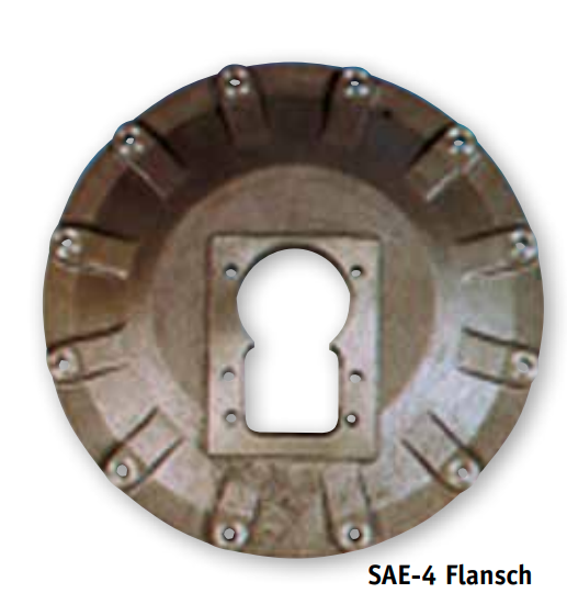 Zubehör für TM345 Sae-4 Flansch