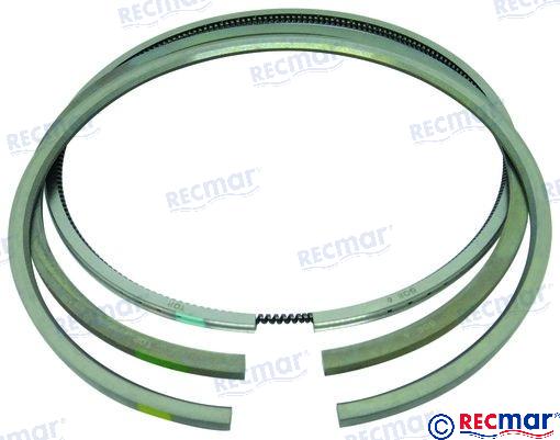 KIT PISTON RING VOLVO D4/D6