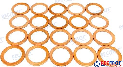 Kupfer Unterlegscheibe