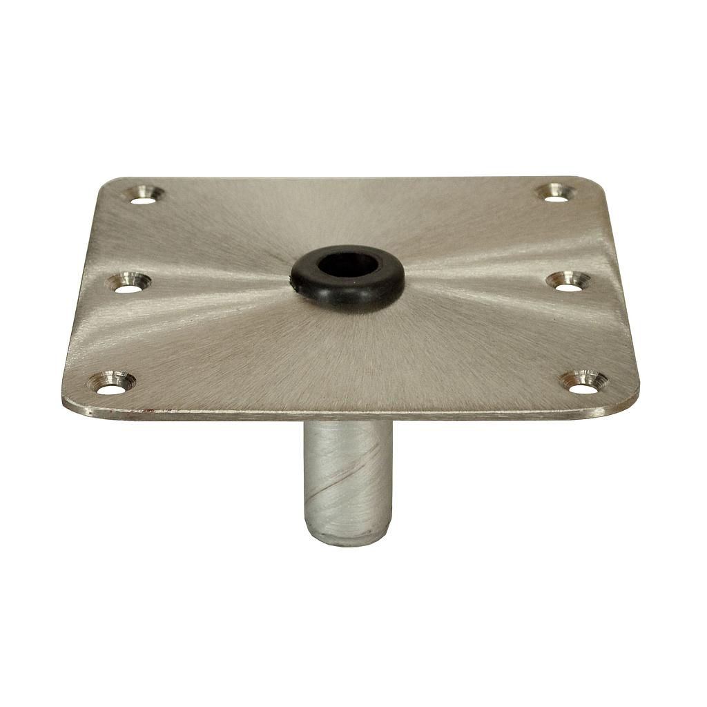 Voet 7" x 7" (178x178mm), satin