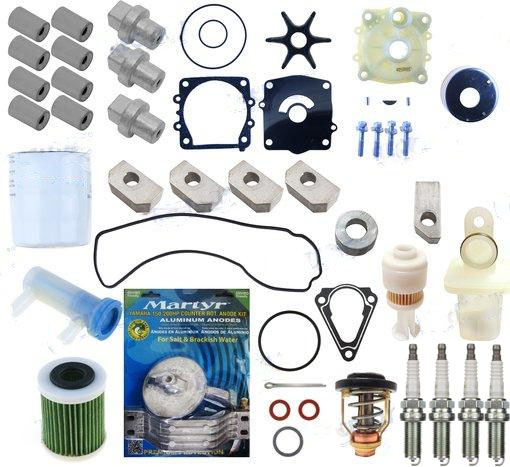 Yamaha Wartungskit F150A (2003+) / F150B (2012+) / F150D (2015+) / F150F (2015+) COUNTER ROTATION