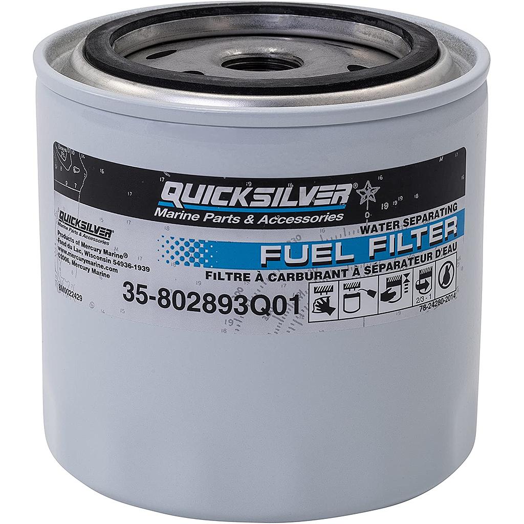Original Quicksilver Mercury / MerCruiser Benzinfilter / Wasserabscheider 802893Q01