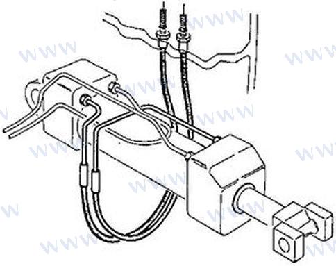 SATZ DRUCKSCHLAUCH ZYLINDER TRIM