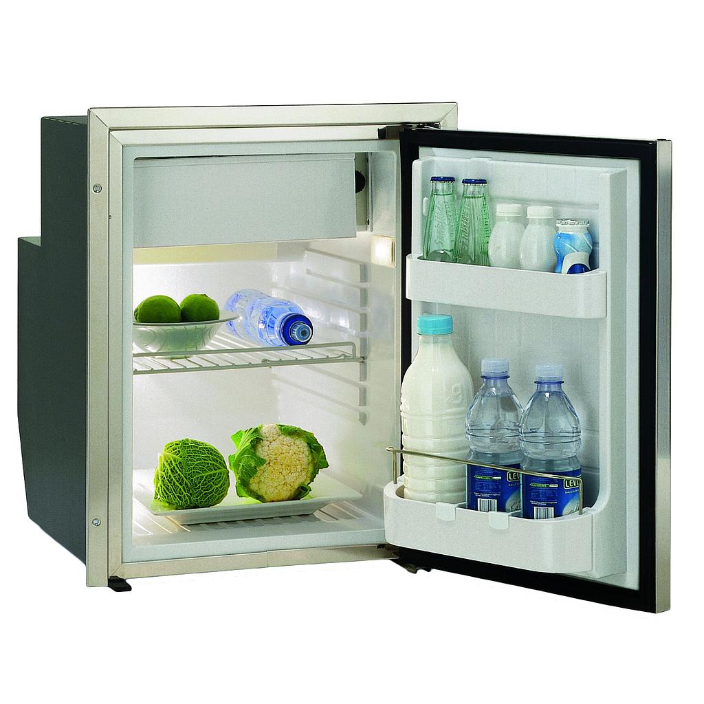 NIRO Einbaukühlschrank Sea Steel" Modell "C51iX"  51l ( Gefrierfach 3 6l )  12 / 24V  19 0kg  Leistung 40W/h  integriertem Kompressor"