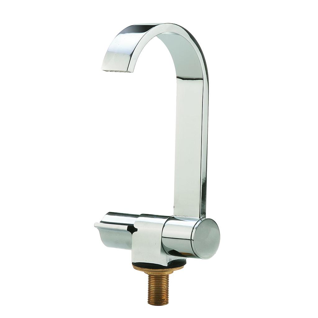 Verchromter Mischhahn