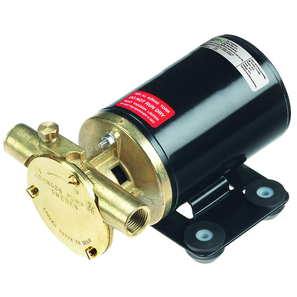 Johnson Pump selbstansaugende Mehrzwechpumpe F3B-19  12V  21l/min  Anschluss 3/8 BSP  170x113x82mm ( lxbxh )  Gewicht 2 0kg"