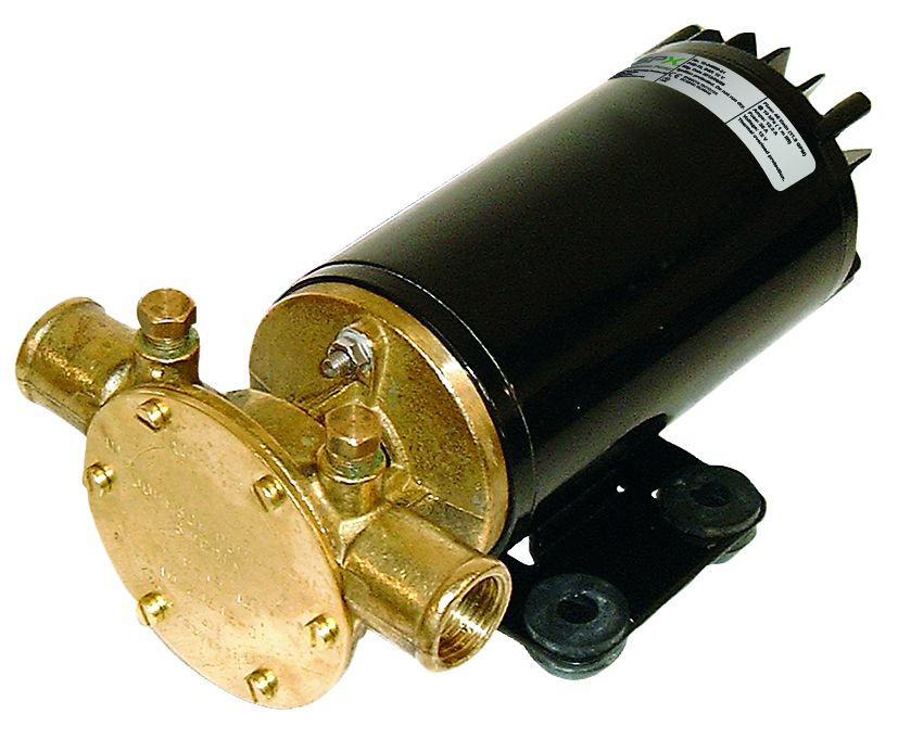 Johnson Pump selbstansaugende Mehrzwechpumpe F4B-19  12V  48l/min  Anschluss 1 Schlauch & 1/2" BSP  202x120x90mm ( lxbxh )  Gewicht 3 0kg"