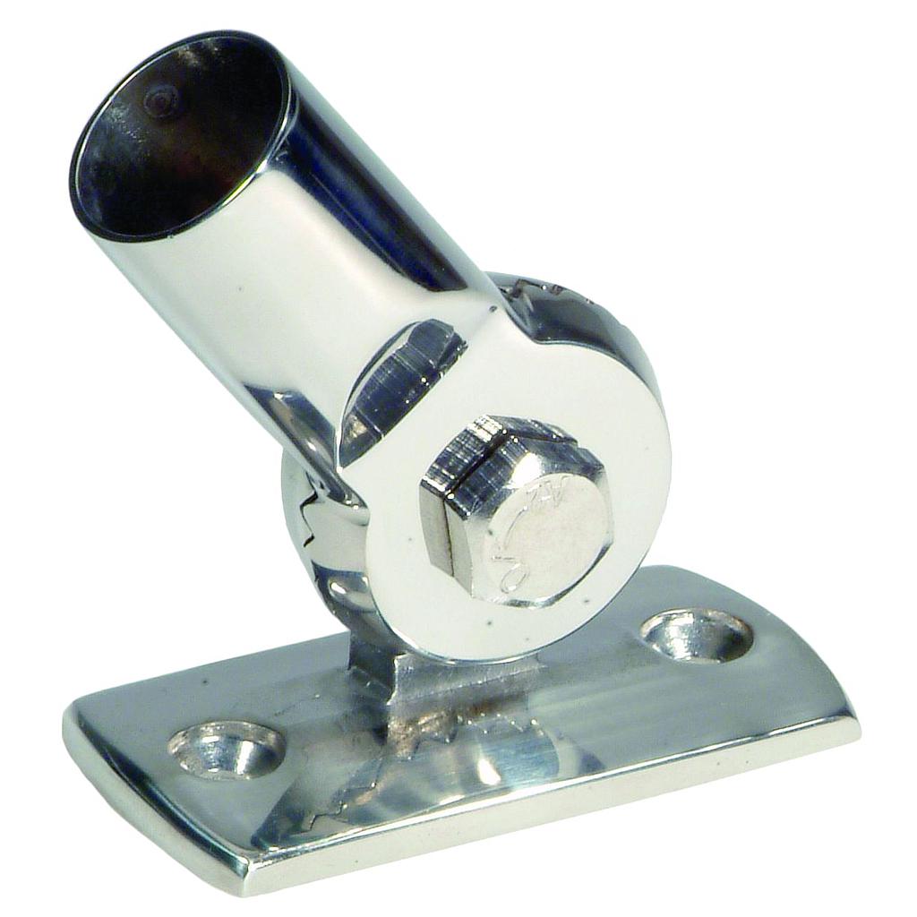 NIRO Fuß für Topplicht & Flaggenstock  Ø19mm