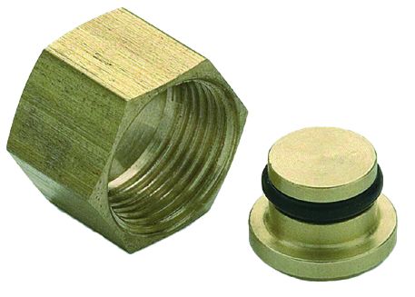 Fittingset  Cap Plug Nut