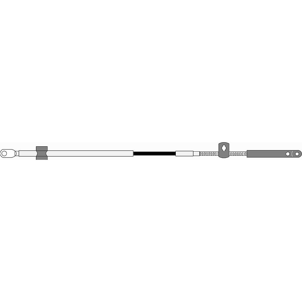 MerCruiser/Mercury/Mariner ab 50PS Fernbedienzug 5 Fuss / 152 cm Länge