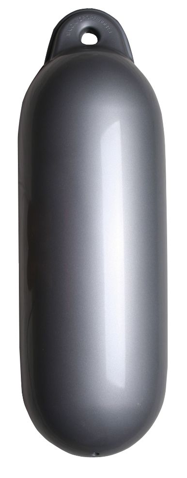 Fender Tropfenmodell  Ø300mm  L=900mm  Silber ( Maß 0 ) ( aufblassbar mit Kugelventil )