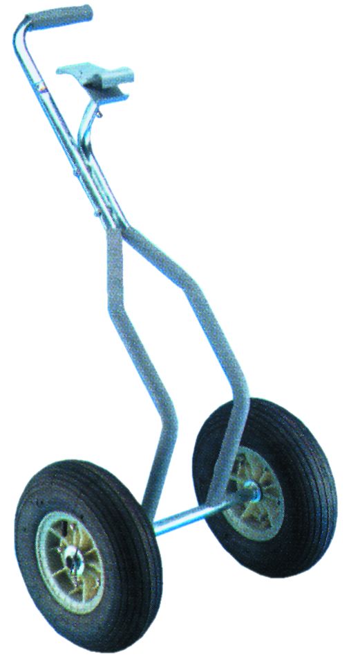 Transportwagen für Schlauchboot mit Lufträdern