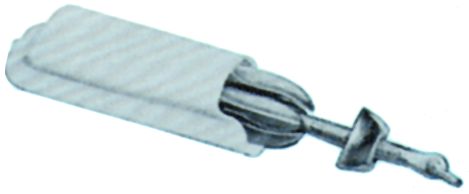 Kunststoff Winchkurbel- oder Faltankerhalter