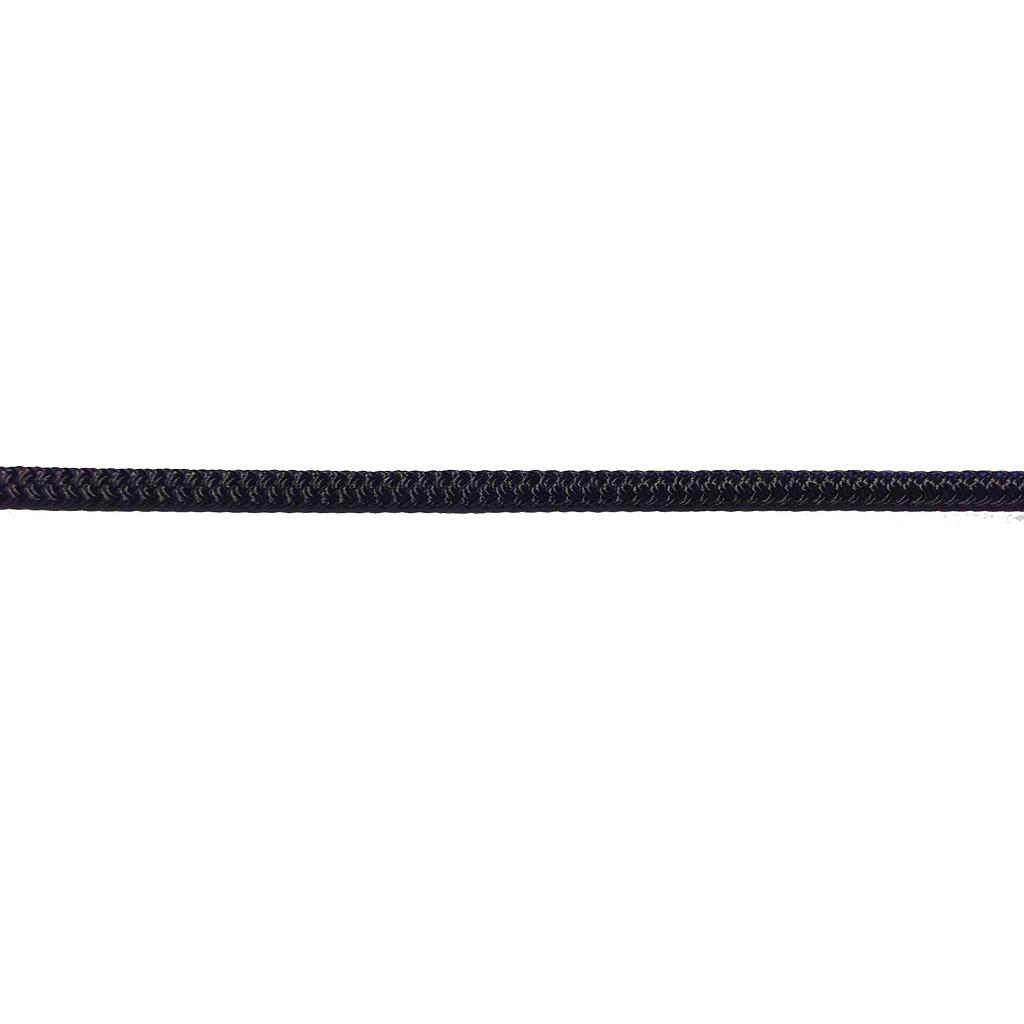 Festmacher geflochten Handgearbeitet T16  schwarz  Ø12