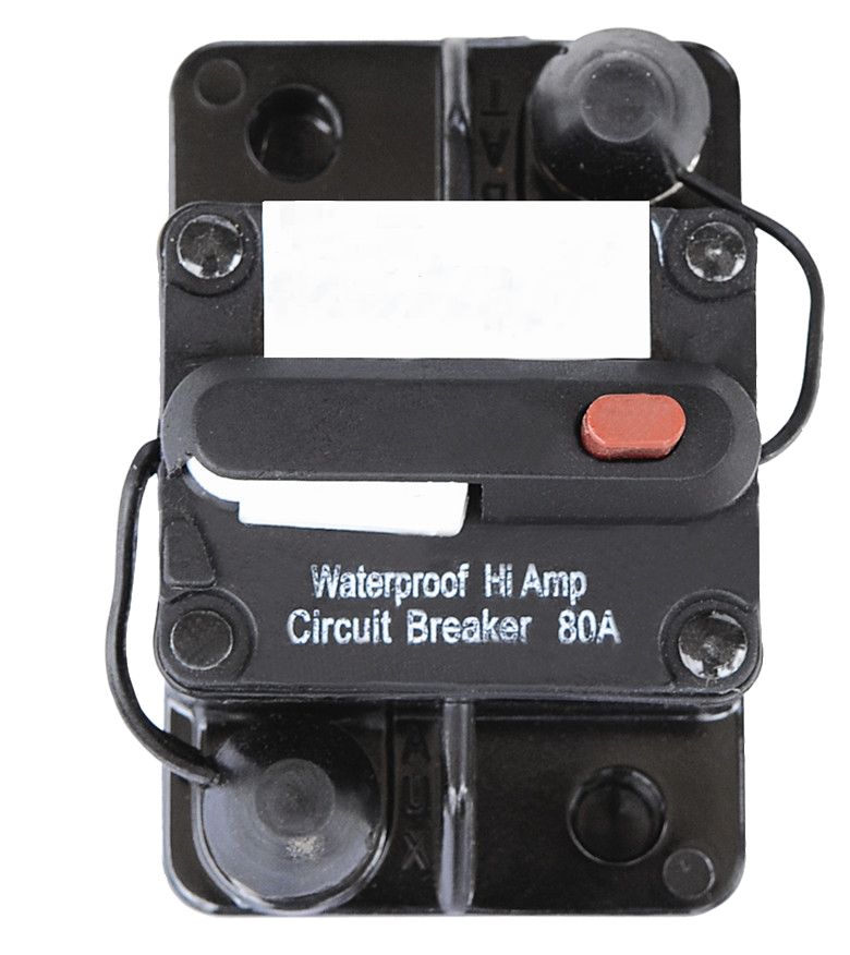 Thermoschakelaar 135A voor ankerlier 12V (1000-1500W) en 24V