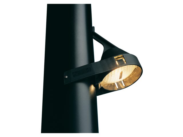 Kiel Deckstrahler schwarz LED