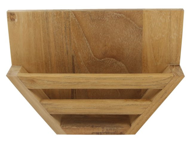 Teak Halter für Kaffeefilter 21.5x14x4.5cm