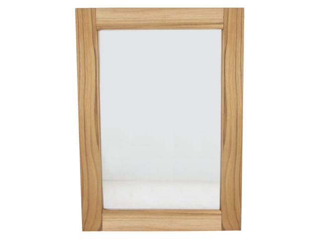Teak Spiegel groß 38x28cm