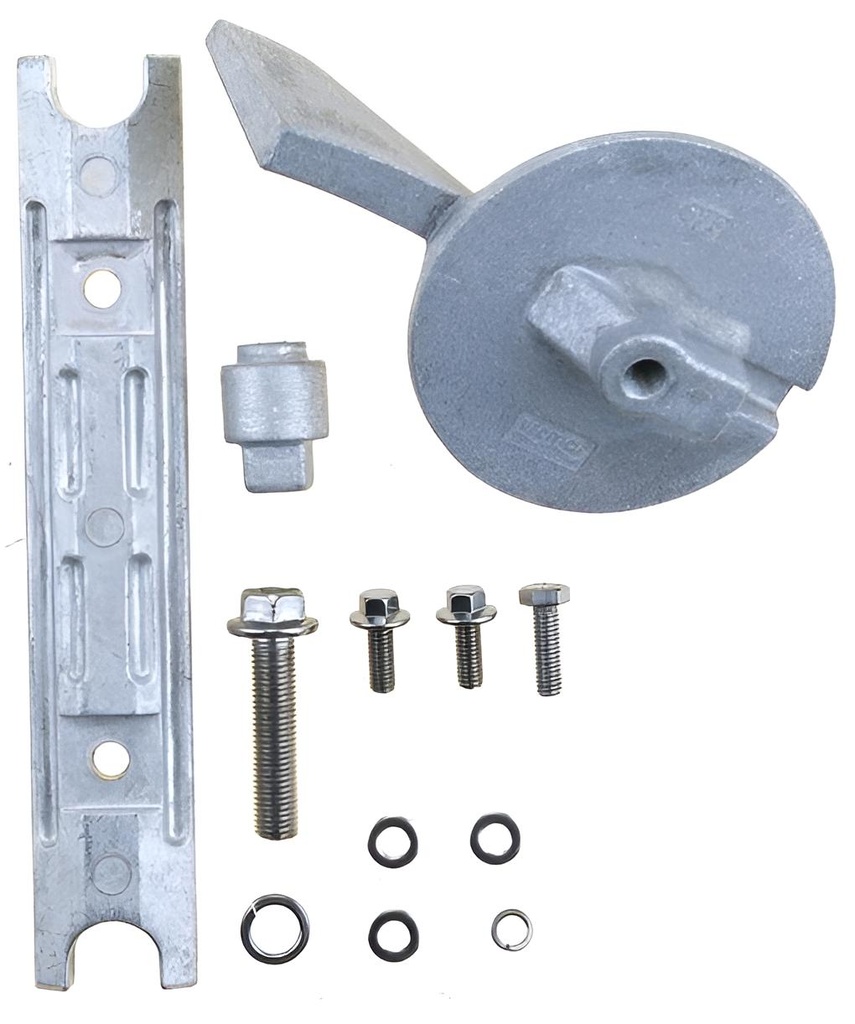 Recmar Aluminium Anodensatz Für Yamaha 80-100 Ps
