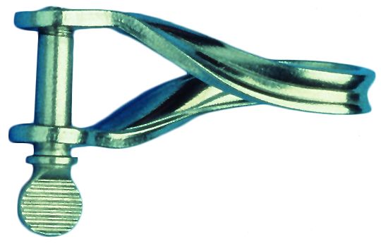 Sluiting  RVS  5mm  gedraaid