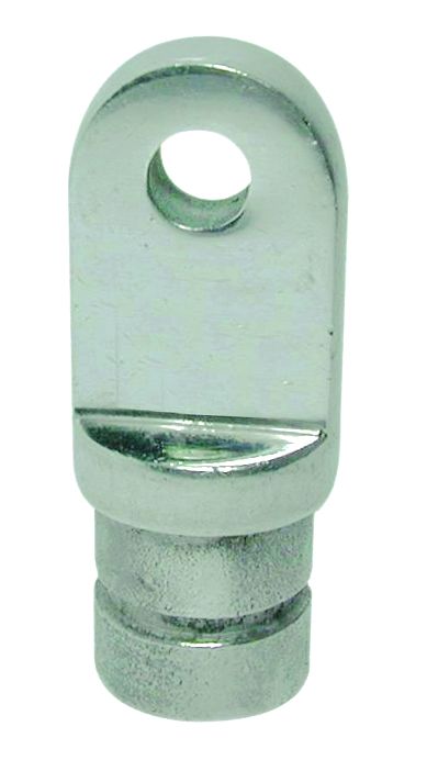 NIRO In-Rohr-Endstück für 7/8 Rohr (22 25mm)  A=18 8mm  B=30mm  C=8mm"